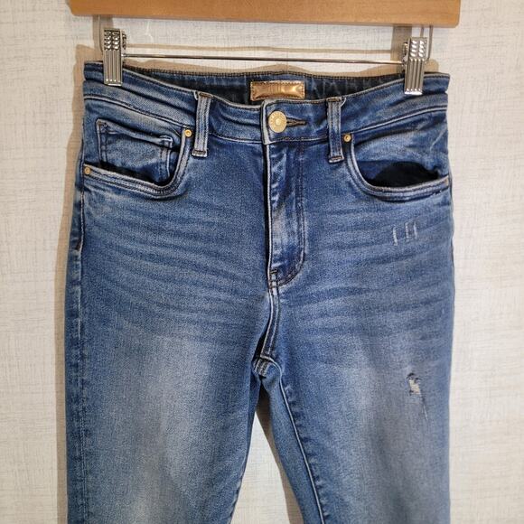 Kut From The Kloth Jeans Womens 2 Catherine High Rise Ankle Straight Denim - Picture 2 of 10